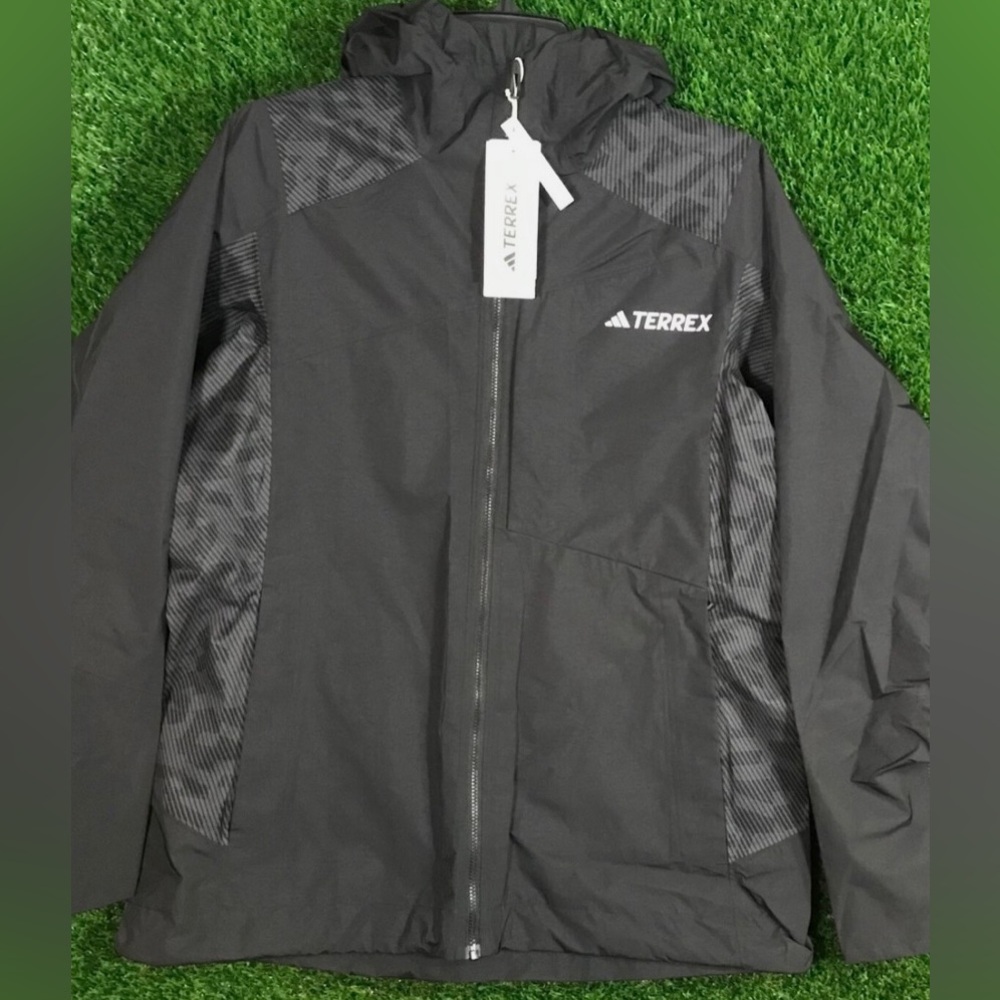 Adidas Women’s Terrex Xperior Hybrid Rain Jacket - Picture 10 of 11